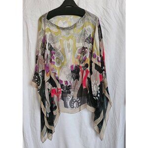 ETRO printed  silk top
